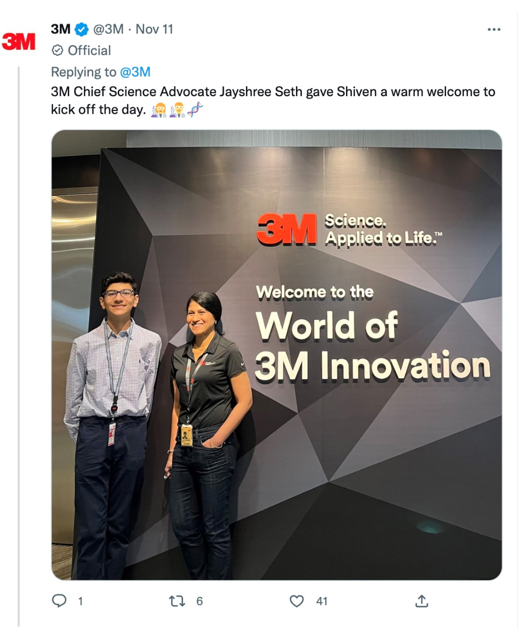 Tweets by 3M