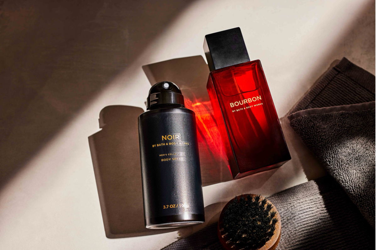 Two products from the Bath & Body Works' men's line