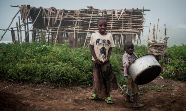 Children in North Kivu province, DRC. More than 250 million people in Africa – one in five – are malnourished. Photograph: Christian Jepsen/NRC.