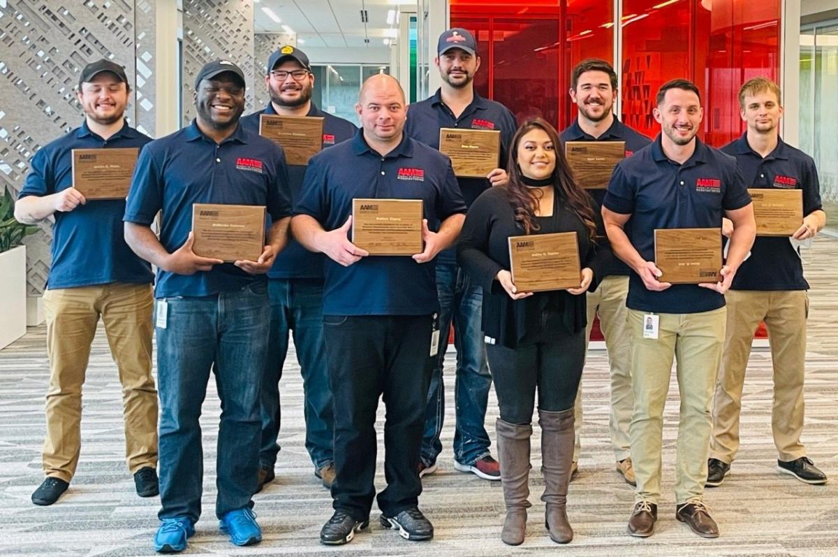 The 18th cohort to graduate from Rockwell Automation’s Academy of Advanced Manufacturing™. The 18th cohort to graduate from Rockwell Automation’s Academy of Advanced Manufacturing™.