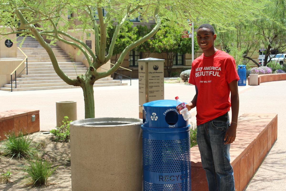 The 2017 Keep America Beautiful/Coca-Cola Public Space Recycling Bin Grant Program applications are open. Go to www.bingrant.org for more information.