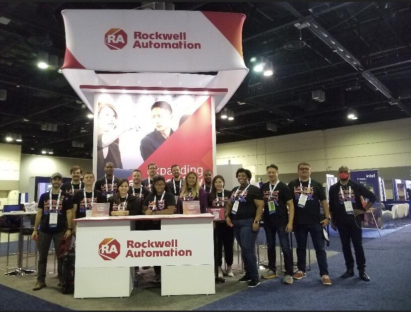 Rockwell Automation professionals at last fall’s SHPE Annual Convention in Orlando, Florida.