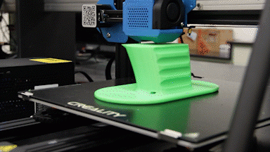 3D printing a green object