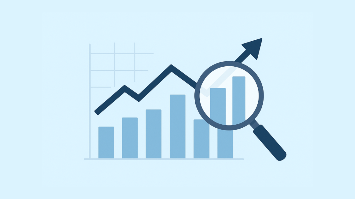 Abstract illustration showing two contrasting data panels representing alignment and misalignment between corporate values and political behavior
