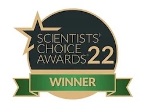 2022 Scientists' Choice Awards Winner Badge