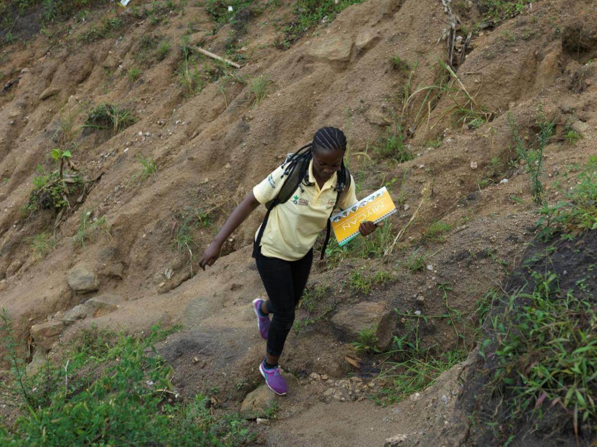 Morious begins the ascent to reach communities. 