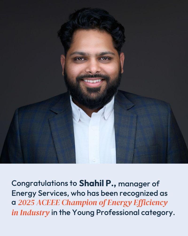 Shahil P., manager of Energy Services at PSEG