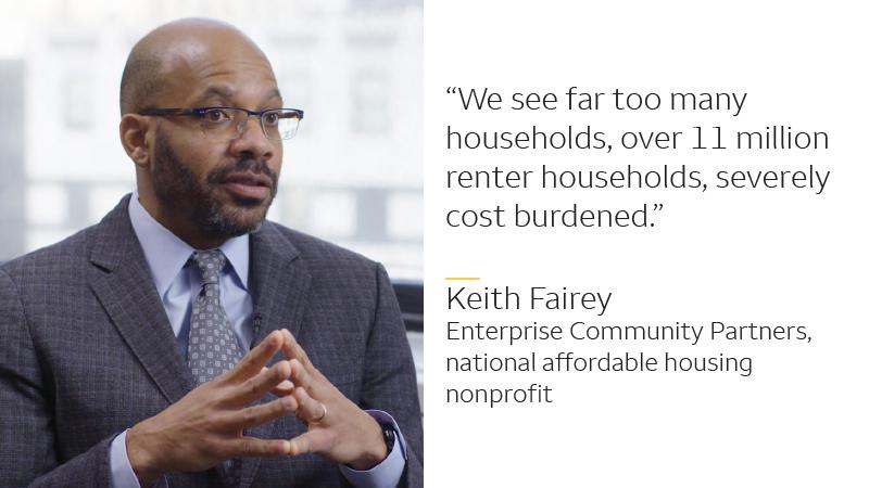Keith Fairey, Enterprise Community Partners, national affordable housing nonprofit