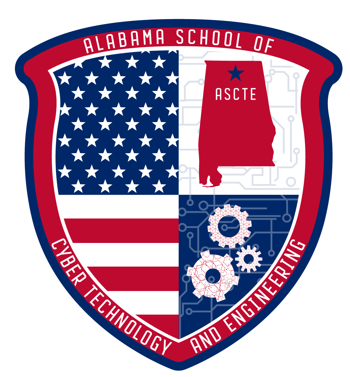 Alabama School of Cyber Technology and Engineering logo 