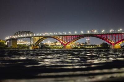 Aflac Buffalo Peace Bridge.