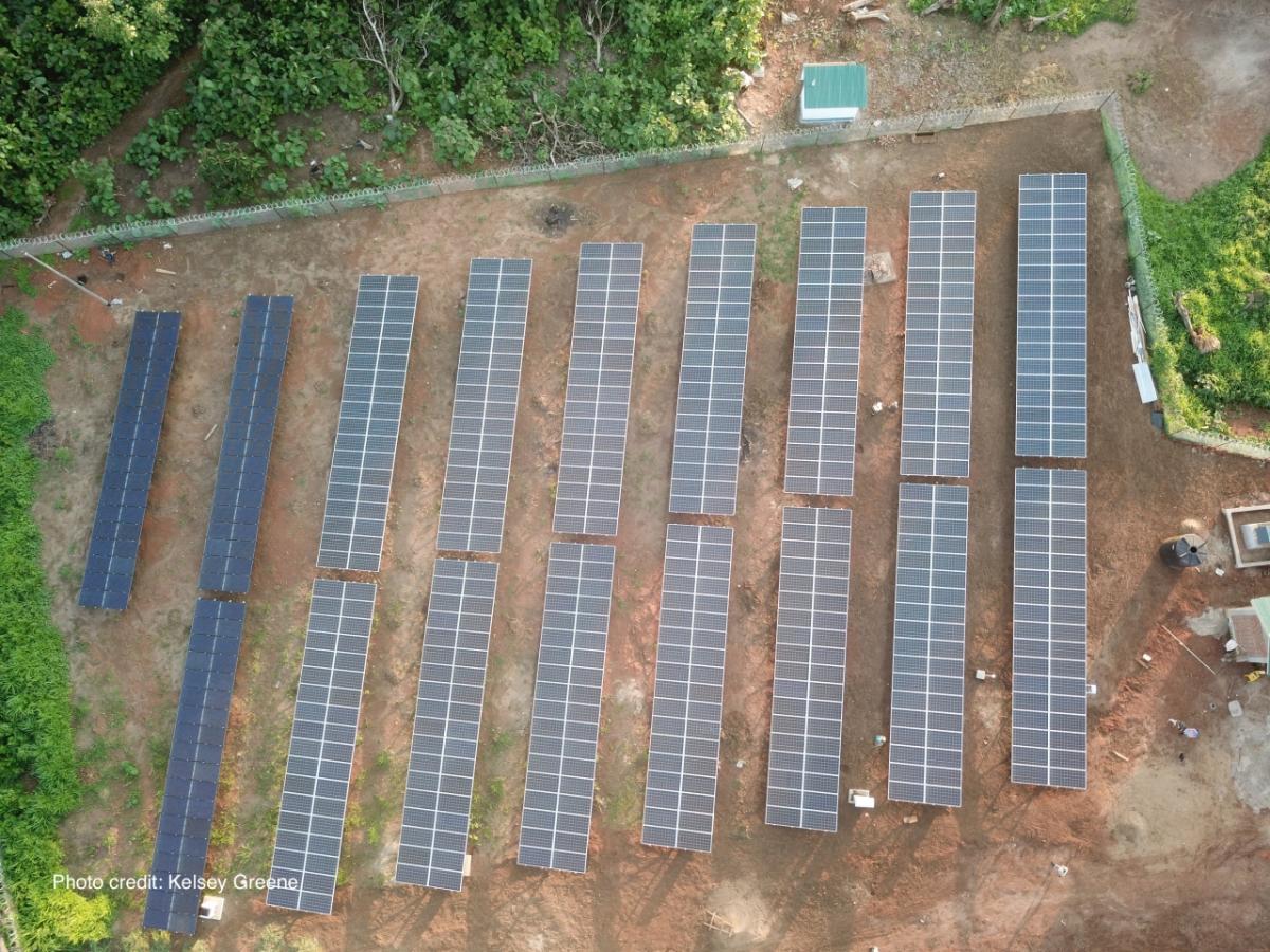 Mini grid adjacent to Garamba National Park, in DRC