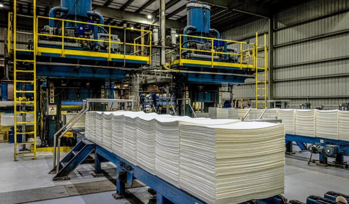 Inside of Alabama River Cellulose Mill