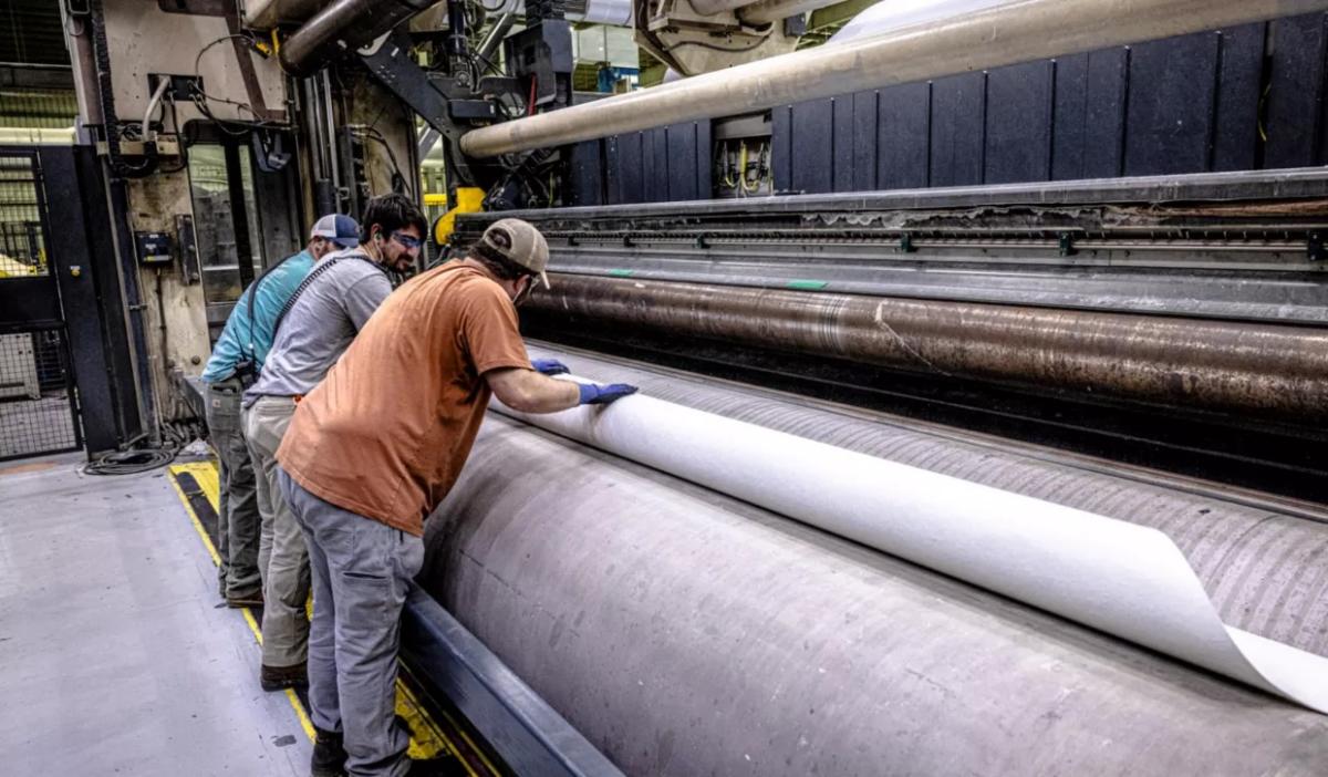 Workers in the Alabama River Cellulose Mill
