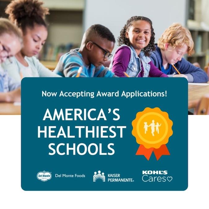 America's Healthiest Schools: Now accepting award applications.