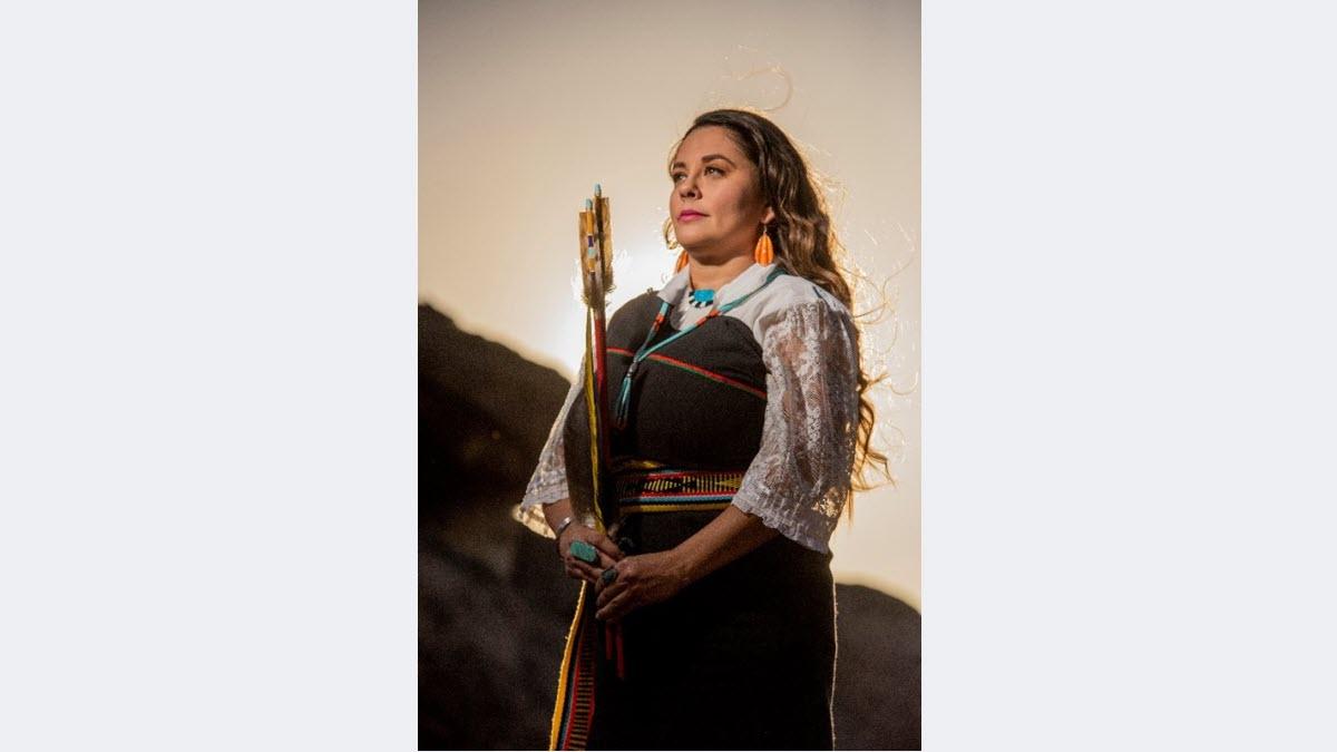 Photo: Andrea “Andie” Everett, whose company - MatriARC PROJECTion LLC - is focused on helping non-profits, tribes, schools and startups by using geographic information systems (GIS) to tell their stories