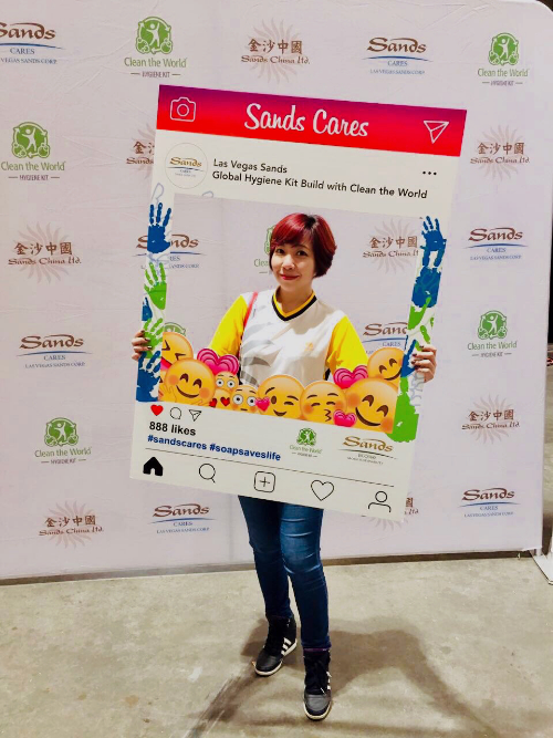 Annie Lam, head of CSR at Sands China in Macao