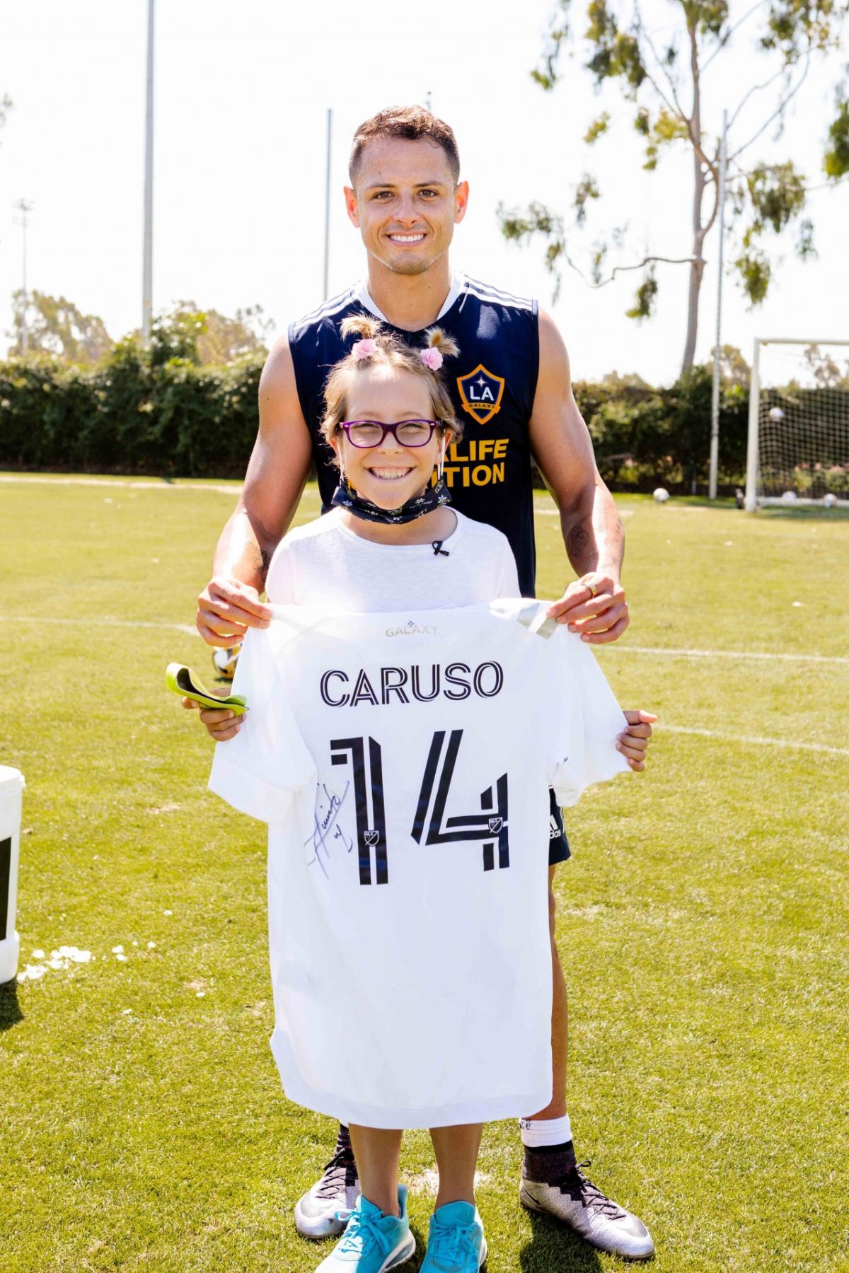 LA Galaxy Celebrate Childhood Cancer Awareness Month