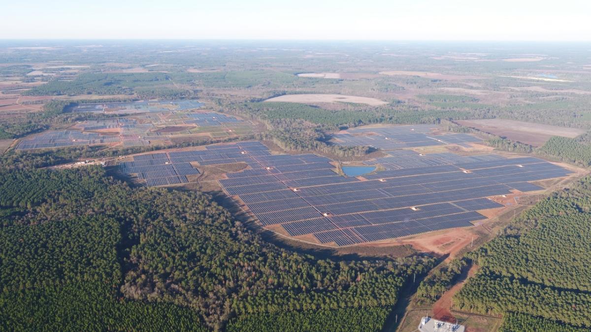 The Bancroft Solar Station Farm in Georgia, which Fifth Third financed in 2019. " "