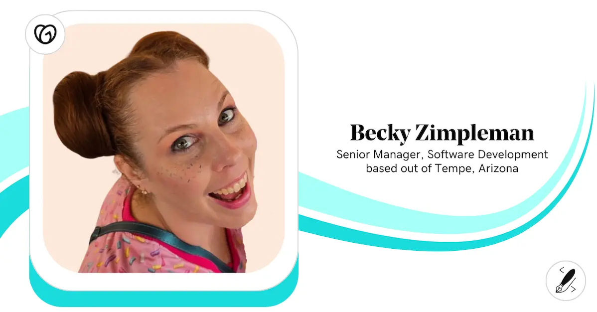 Becky Zimpleman, Senior Manager, Software Development, GoDaddy