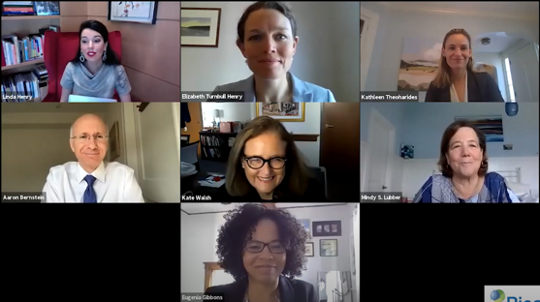 Pictured above: The Boston Globe hosted the virtual panel: Accelerating the Next Generation of Climate Policy and Protecting Human Health, Monday September 21.