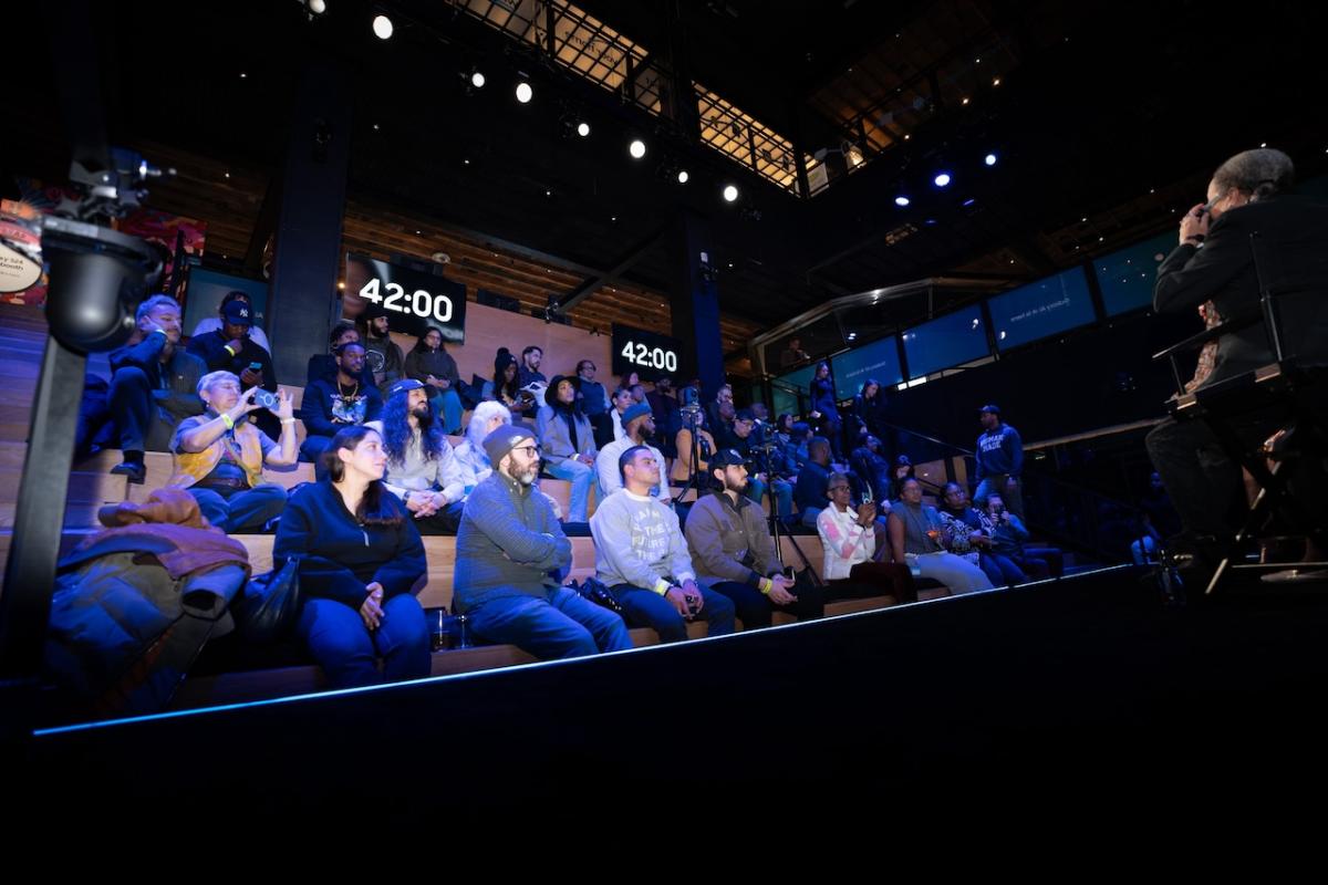 Audience at "A Black Frame of Mind” event.