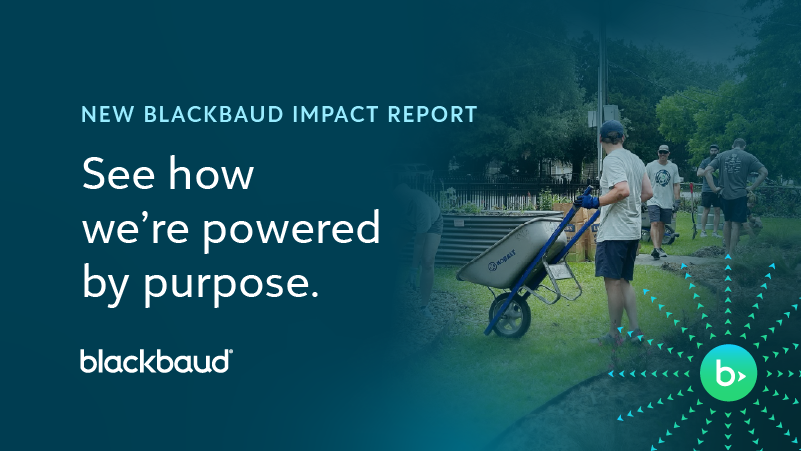 Blackbaud Impact Report Cover