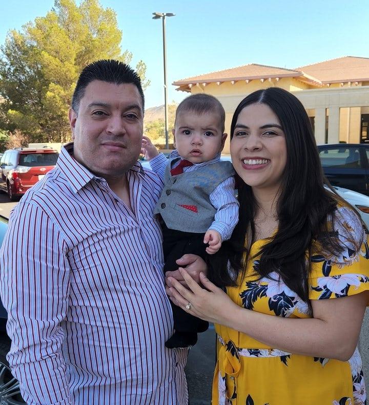 Blanca and her family