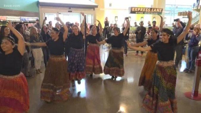 Bollywood Dance Flash Mob at Whole Foods Market in Austin, TX