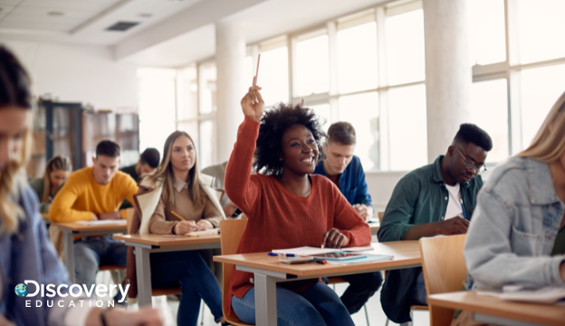 students in a classroom