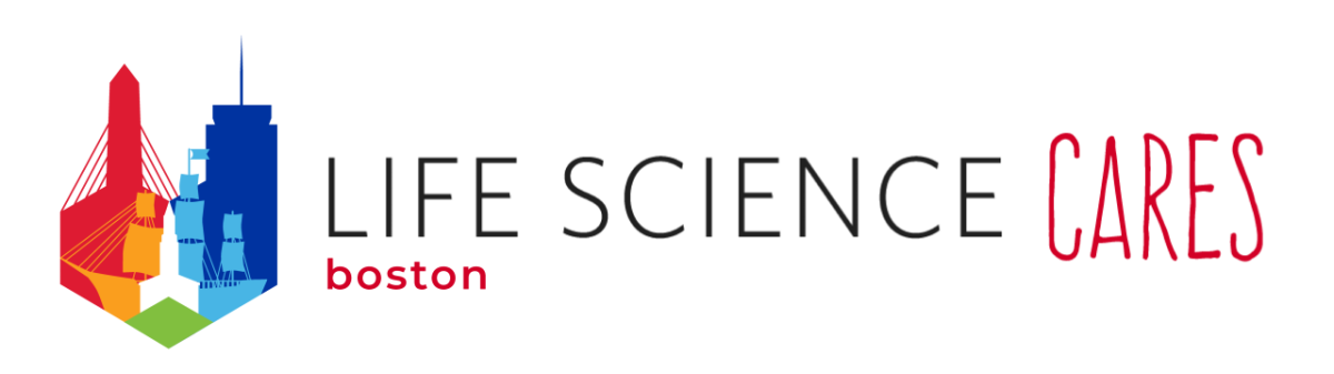 Life sciences cares boston logo