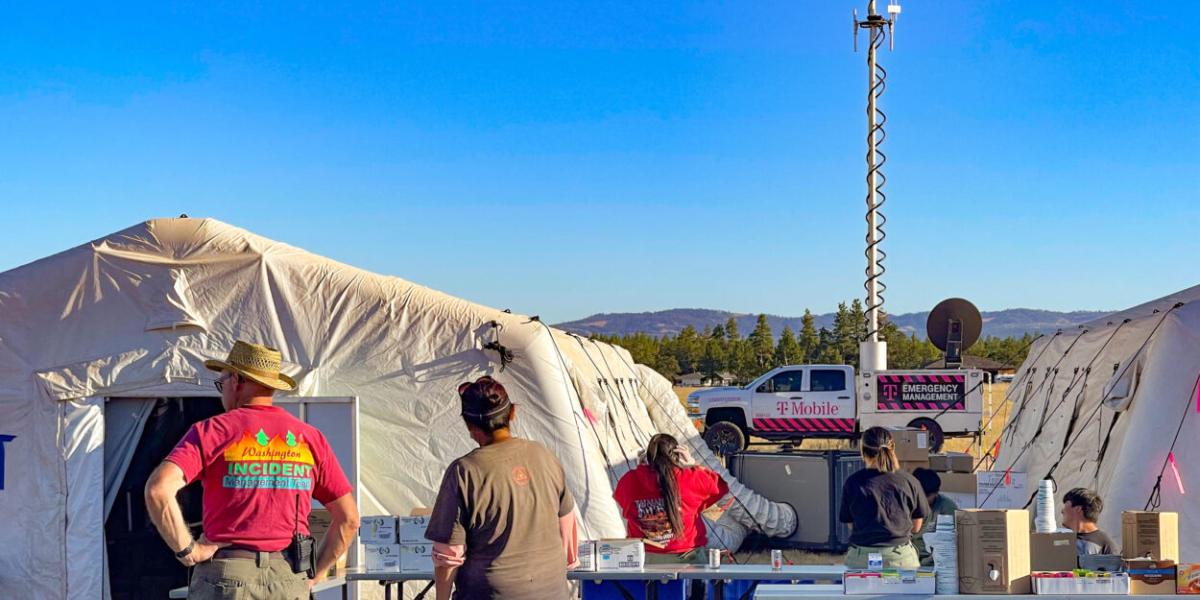T‑Mobile Supports First Responders during the Boulder Fire " "