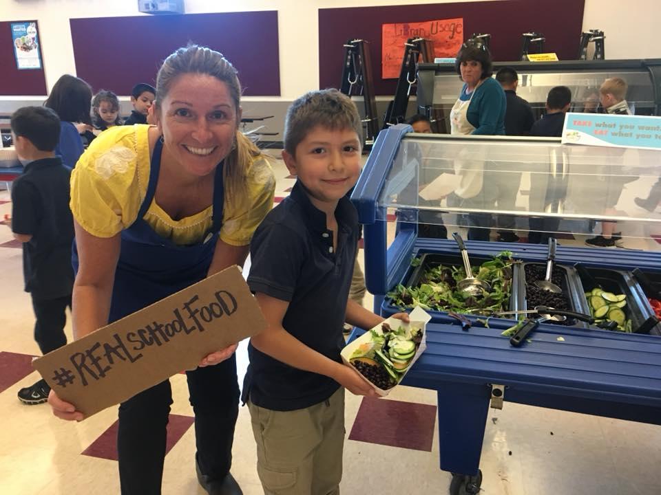 Chef Brandy Dreibelbis, NVUSD’s first nutrition director, is leading the charge for the district’s transition to scratch cooking