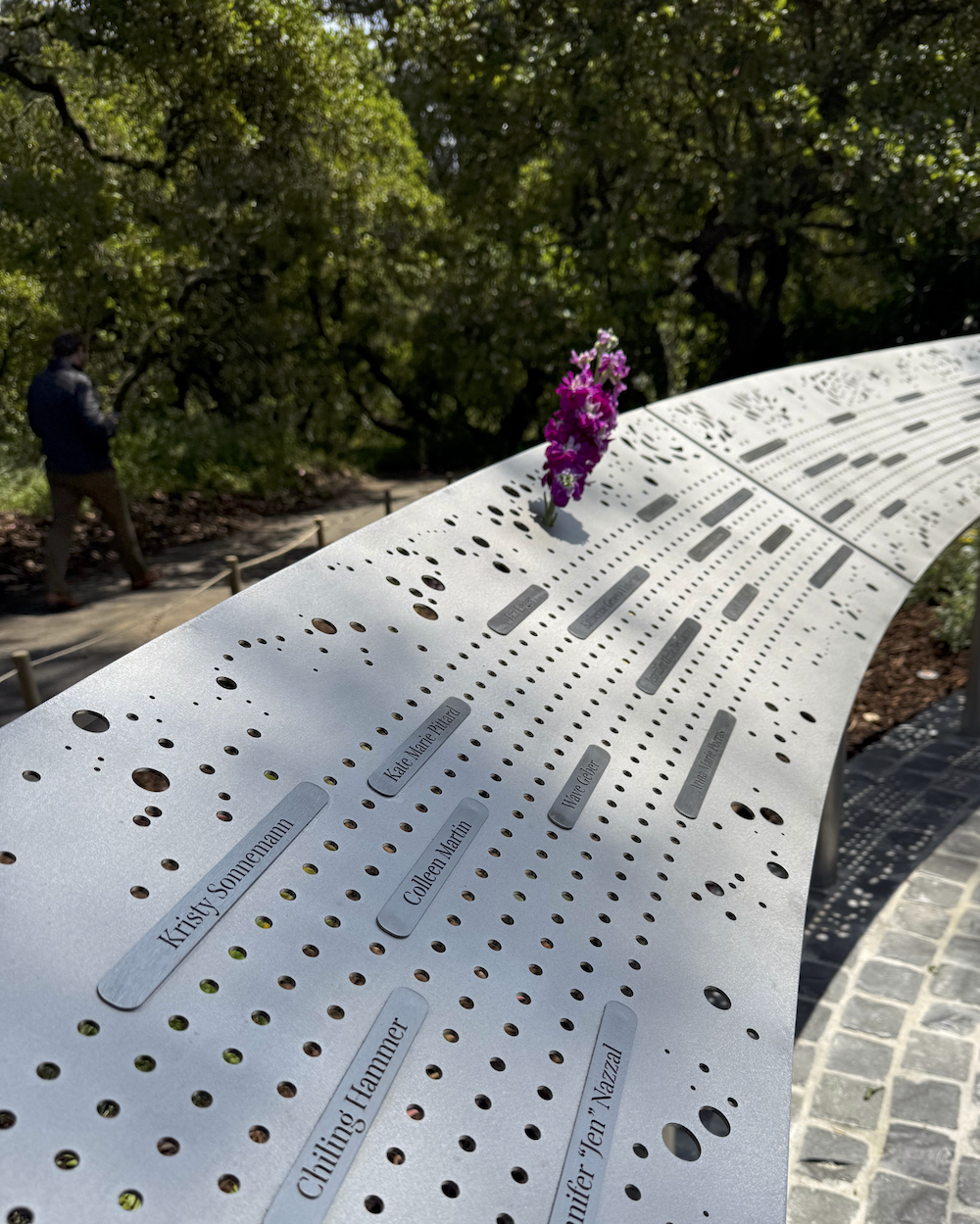 Breast Cancer Memorial Garden in San Francisco’s Golden Gate Park