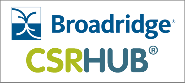 Broadridge ESG Performance Dashboard powered by CSRHub