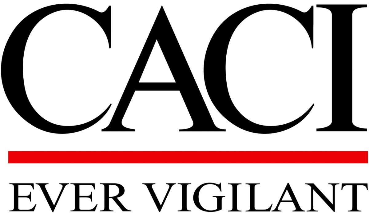 CACI logo "Ever Vigilant"