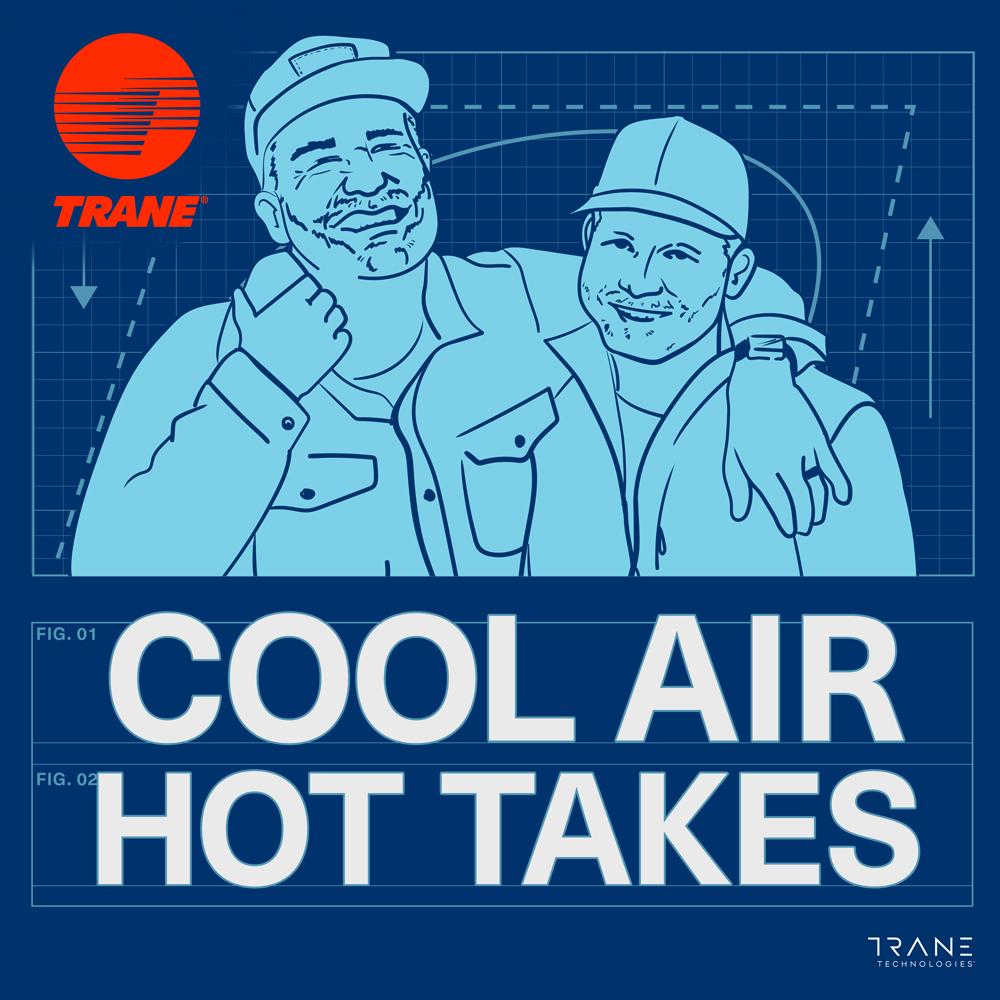 Trane’s new "Cool Air, Hot Takes" podcast is designed to equip HVAC professionals with the knowledge and insights they need to thrive in a rapidly evolving industry. The podcast explores the latest trends, innovations, and challenges shaping the future of building climate control. Trane Launches "Cool Air, Hot Takes" Podcast for HVAC Professionals