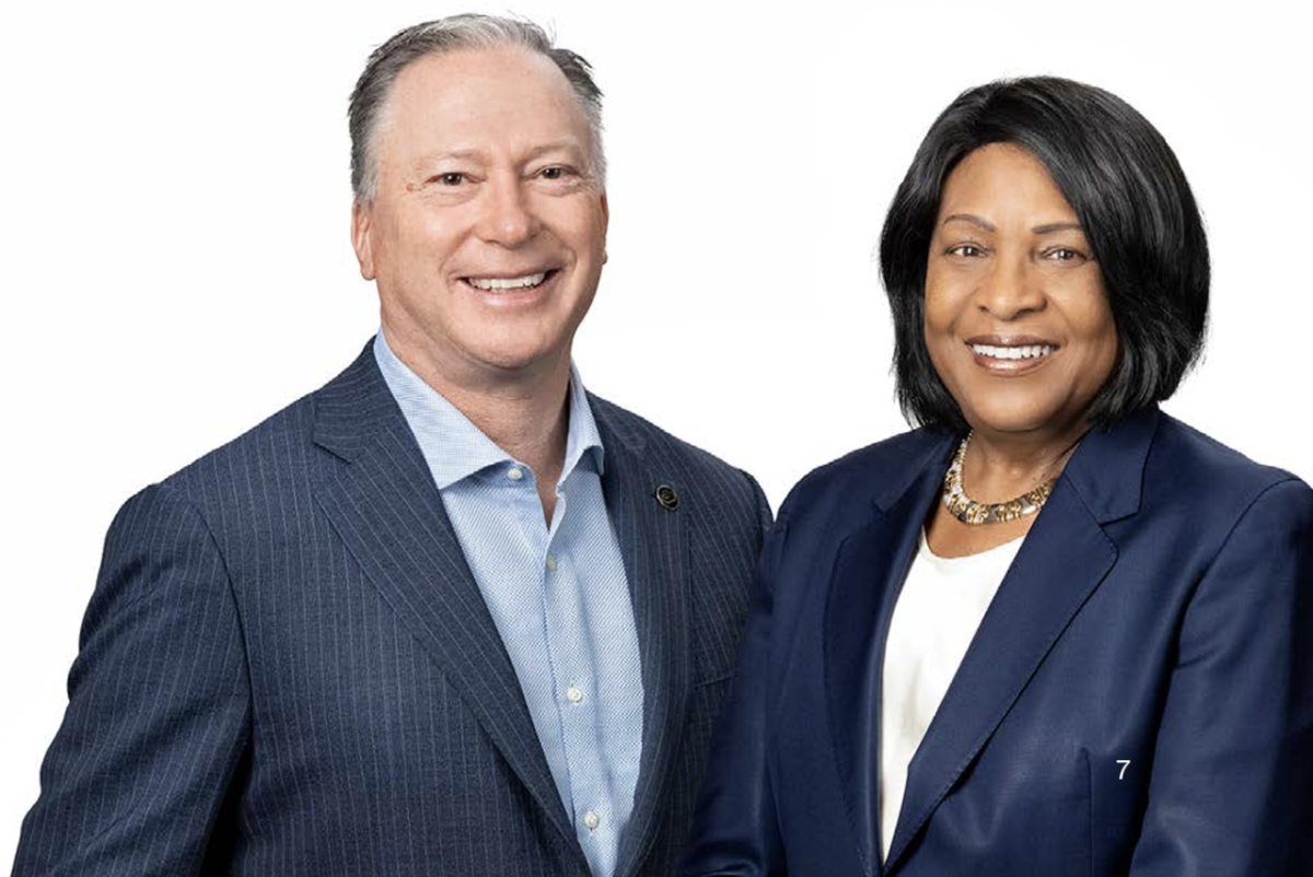 Photo of Gregory L. Ebel and Pamela L. Carter