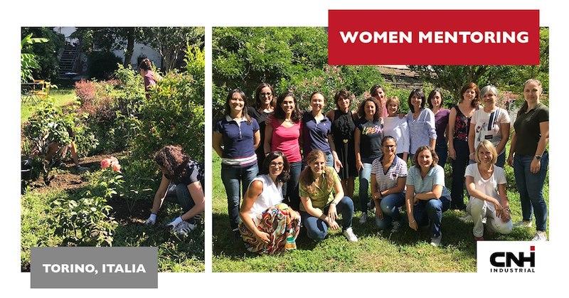 CNH Industrial has developed a program of mentoring to enhance women’s professional development in Italy.