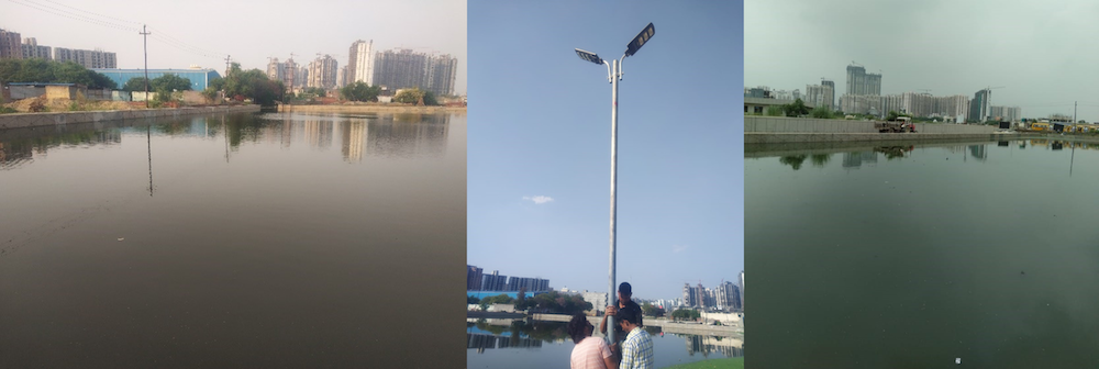 CNH Industrial is working to improve essential water supplies in India through the provision of supply lakes, as well as the implementation of solar panels.