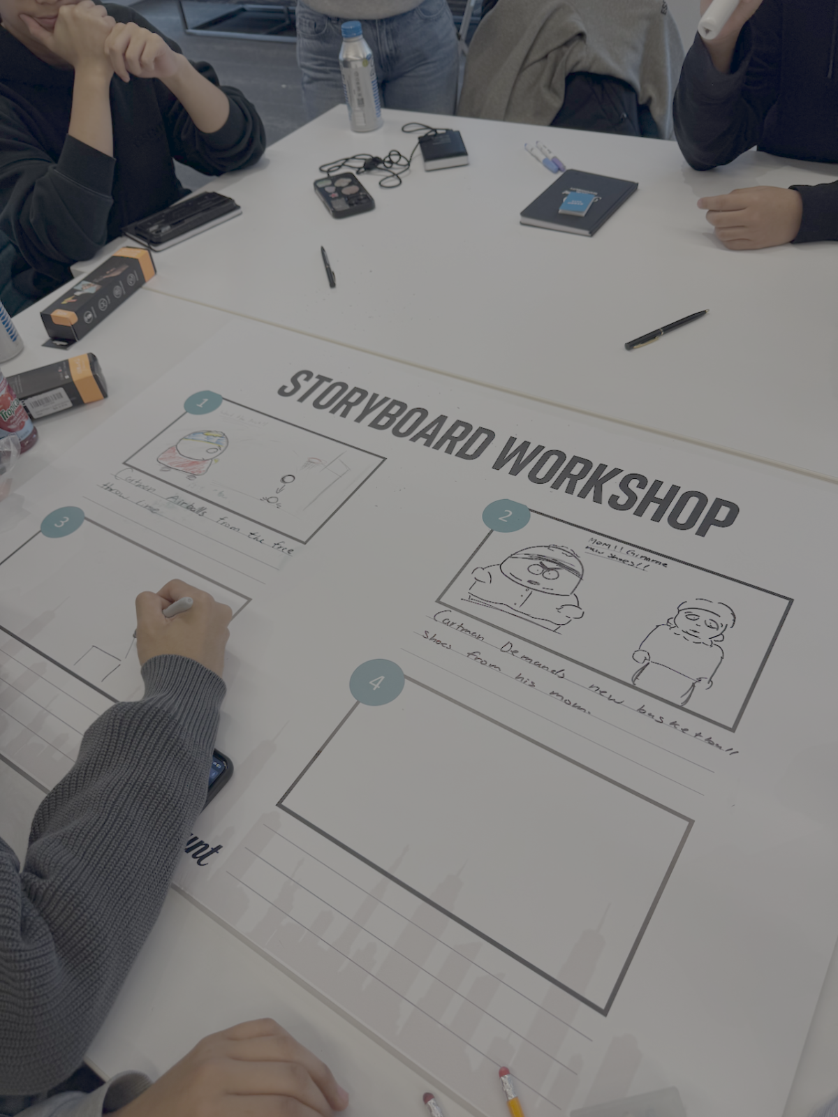 Storyboard workshop