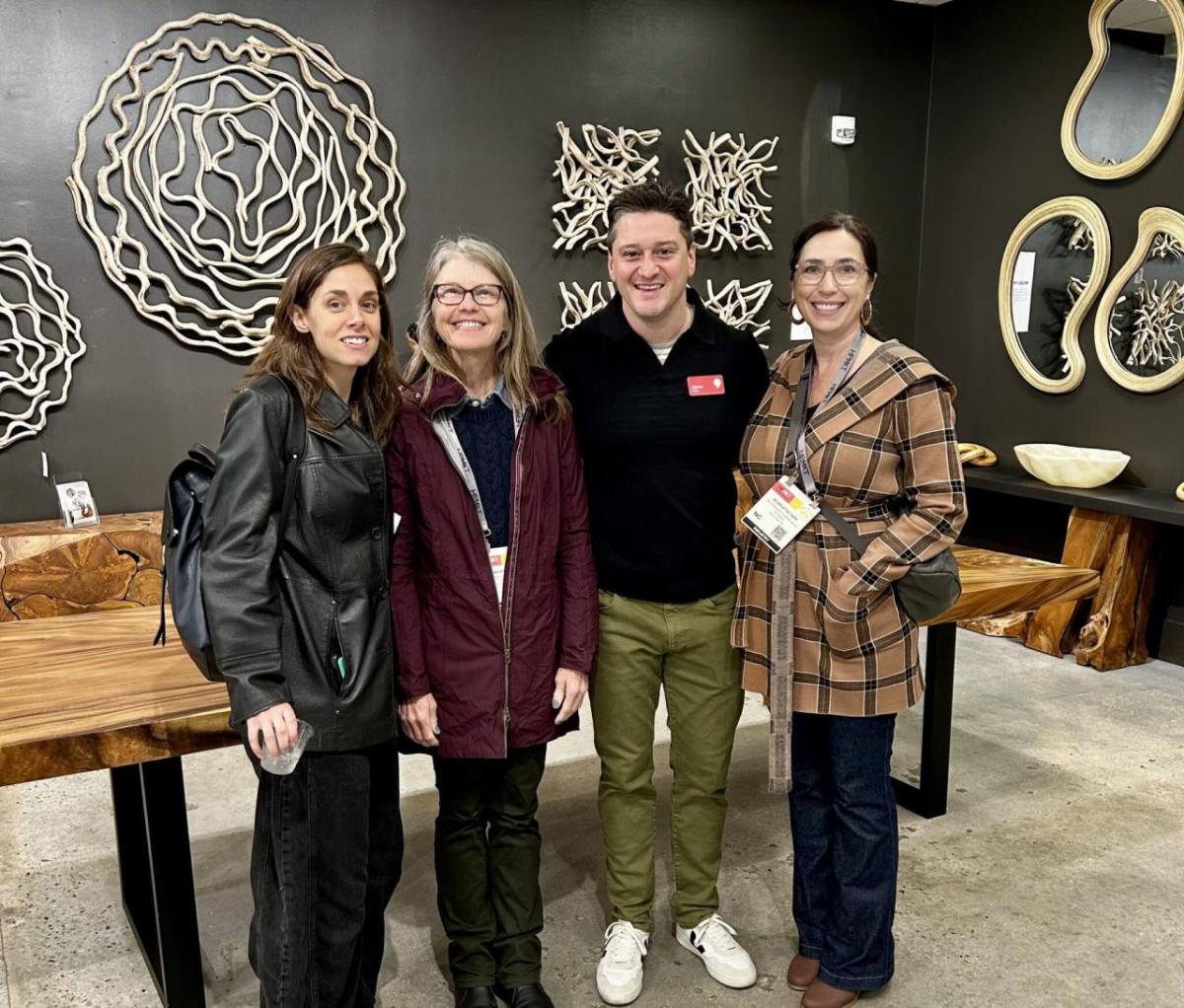 Cascale and Sustainable Furnishings Council team at High Point Market
