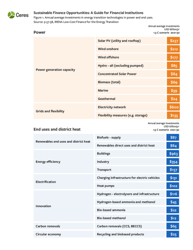 Sustainable Finance Opportunities: Figure 1