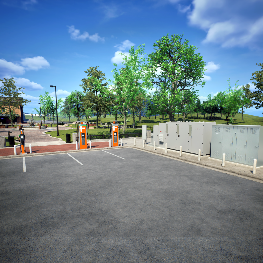 Chargepoint station