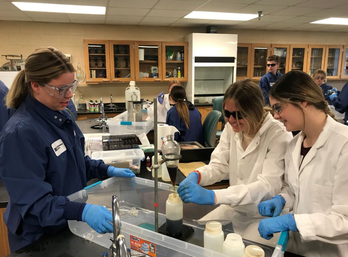 Over 120 volunteers participated in Chemistry Day and Mining Week by providing educational activities for K-12 students in the local schools near Morenci, AZ.