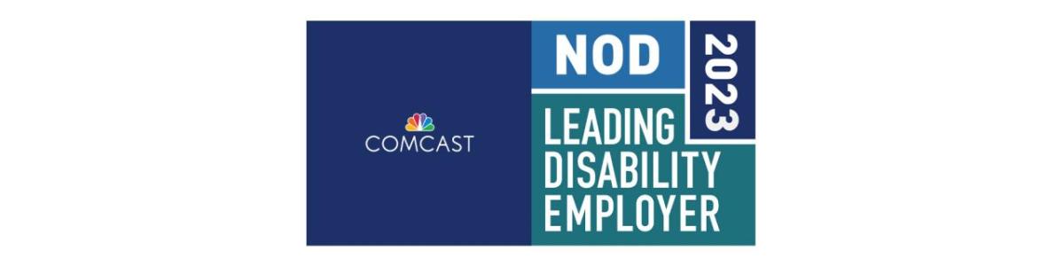 Comcast NOD Leading disability employer