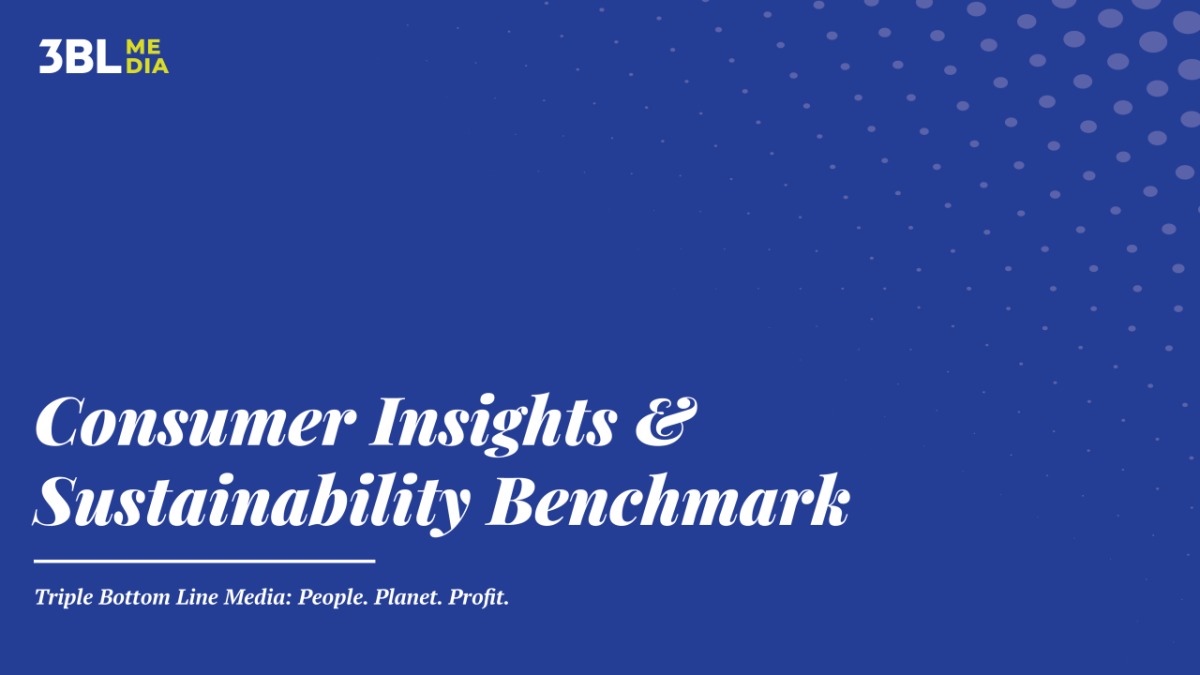 Consumer Insights & Sustainability Benchmark