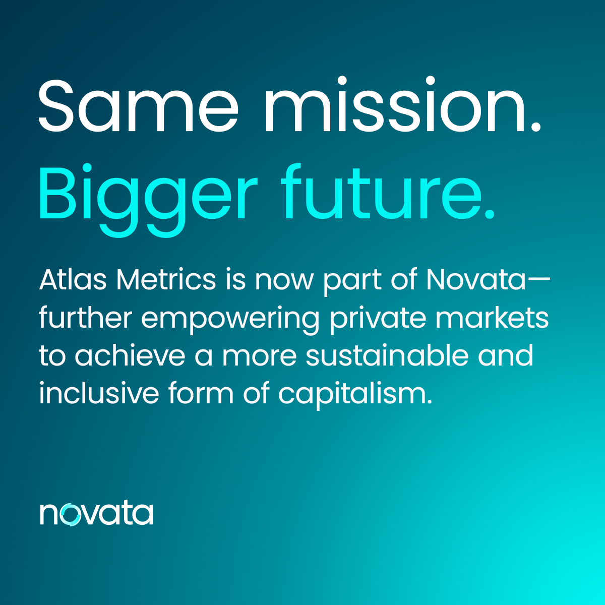 Novata has acquired Atlas Metrics 
