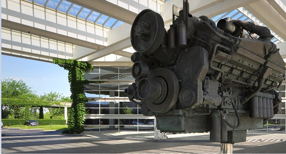 Cummins Corporate Office Building in Columbus, Indiana. " "