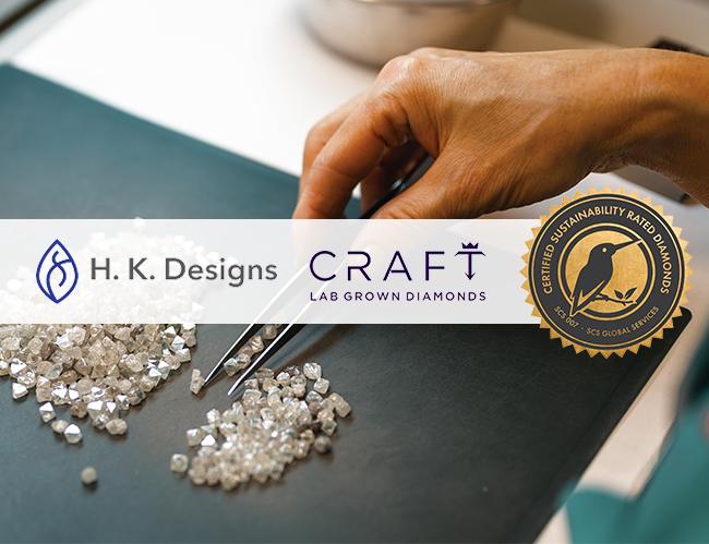 SCS-007 Certified Diamonds from Dholakia Technologies to be Distributed by Craft SCS-007 Certified Diamonds being sorted with tweezers