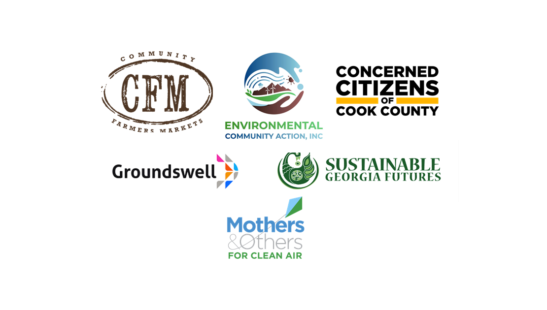 Logos of Drawdown Georgia Climate & Equity Grantees